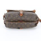 Louis Vuitton Monogram Saumur 30 Leather Shoulder Bag Crossbody — view 6