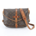 Louis Vuitton Monogram Saumur 30 Leather Shoulder Bag Crossbody
