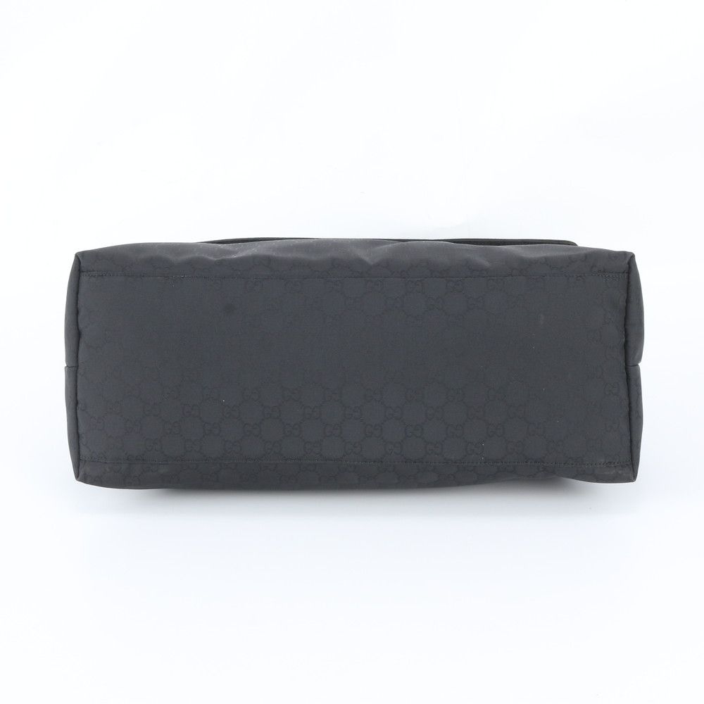 Gucci GG Nylon Leather Shoulder Bag Crossbody Messenger Business — view 6