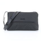 Gucci GG Nylon Leather Shoulder Bag Crossbody Messenger Business