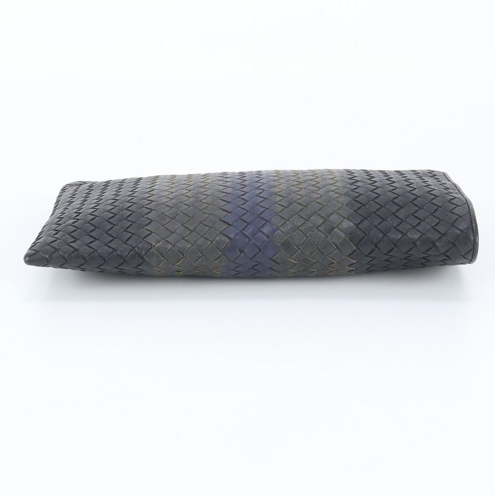 Bottega Veneta Intrecciato Braided Leather Clutch Pouch Business — view 5