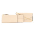 Louis Vuitton Monogram Empreinte Pochette Felicie Shoulder 2-Way Clutch Cream
