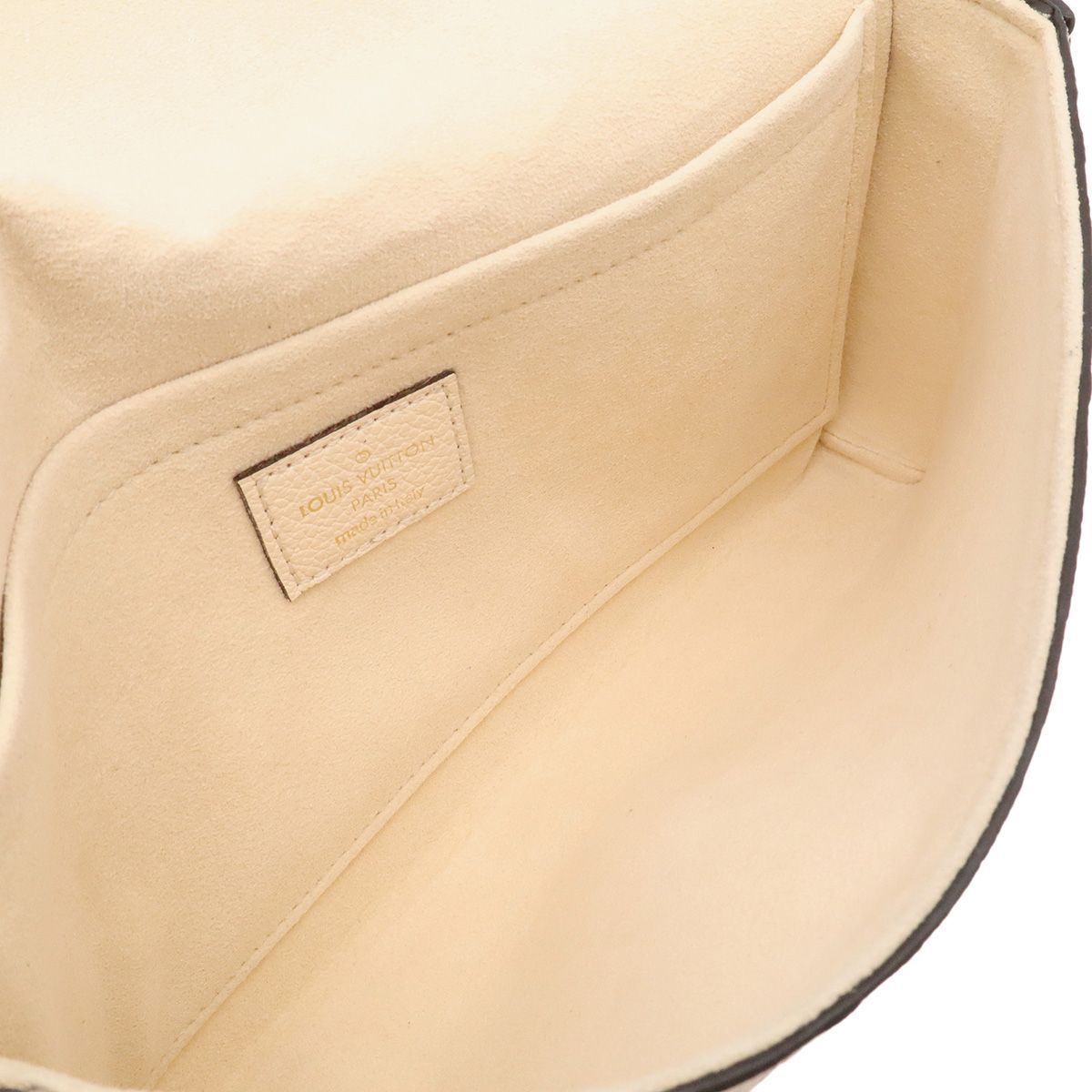 Louis Vuitton Monogram Empreinte Pochette Felicie Shoulder 2-Way Clutch Cream — view 7