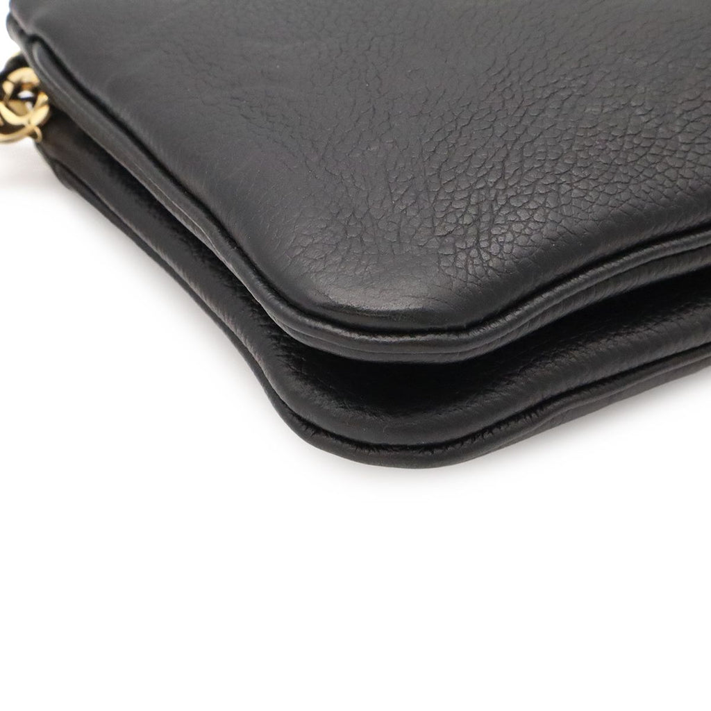 Louis Vuitton Monogram Empreinte Pochette Double Zip Chain Shoulder Bag 2-Way — view 3