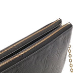 Louis Vuitton Monogram Empreinte Pochette Double Zip Chain Shoulder Bag 2-Way — view 6