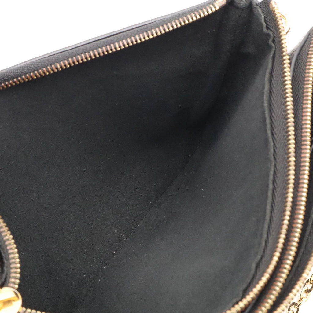Louis Vuitton Monogram Empreinte Pochette Double Zip Chain Shoulder Bag 2-Way — view 7