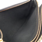 Louis Vuitton Monogram Empreinte Pochette Double Zip Chain Shoulder Bag 2-Way — view 7