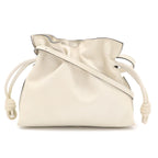 Loewe Anagram Flamenco Clutch Mini Shoulder Bag Pochette 2-Way Drawstring