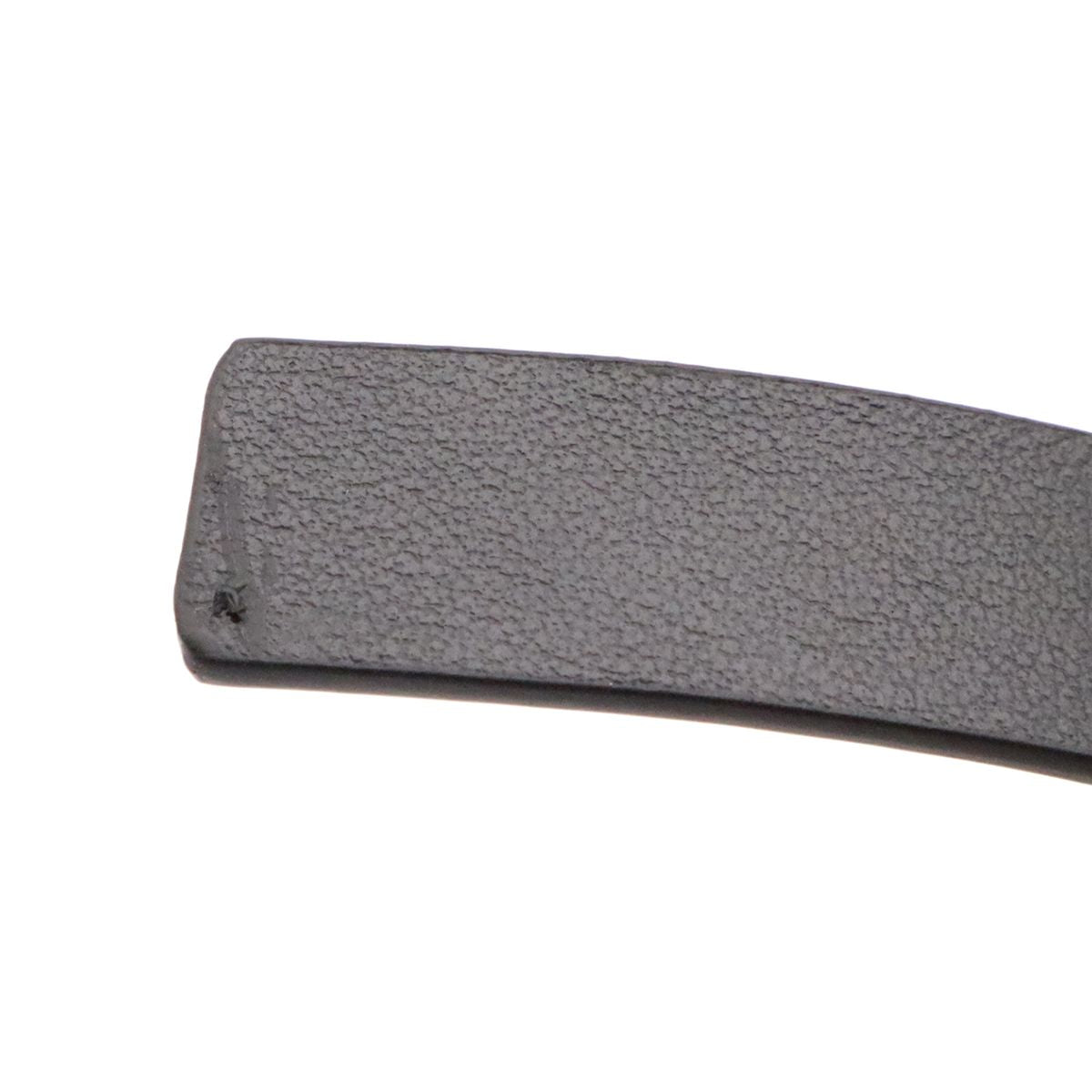 Dior Logo Rhinestone Narrow Belt Leather Black Gold 70 — view 5