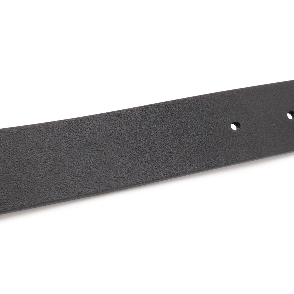 Dior 30 Montaigne Logo Rhinestone Belt Leather Black Gold 70 — view 6