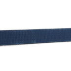 Hermes H Buckle Reversible Belt Stripe Canvas Leather Navy Light Gray Blue — view 5