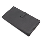 Hermes Bearn Soufflet Wallet Bifold Veau Epsom Black Gold — view 2