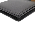 Hermes Bearn Soufflet Wallet Bifold Veau Epsom Black Gold — view 3