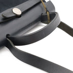 Hermes Herbag PM 2-Way Shoulder Bag Toile Officier H Black Natural — view 4