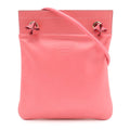 Hermes Sac Aline Mini Shoulder Bag Pochette Crossbody Veau Swift Rose Azalea