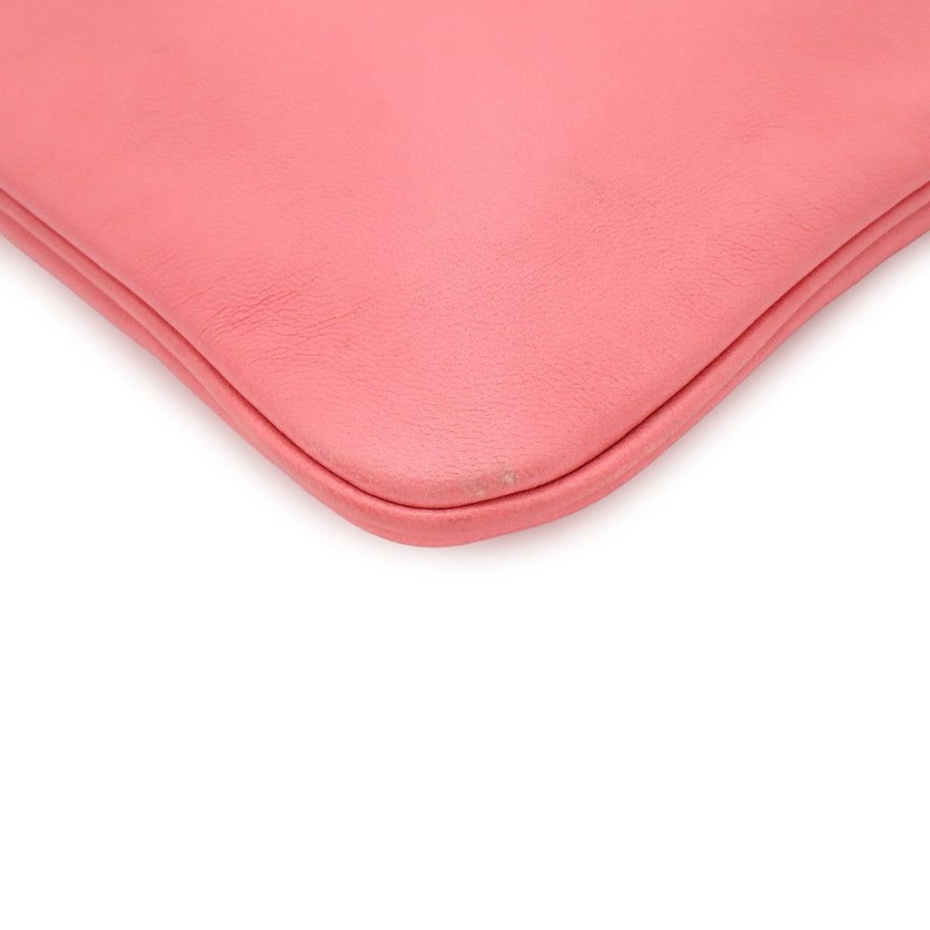 Hermes Sac Aline Mini Shoulder Bag Pochette Crossbody Veau Swift Rose Azalea — view 3