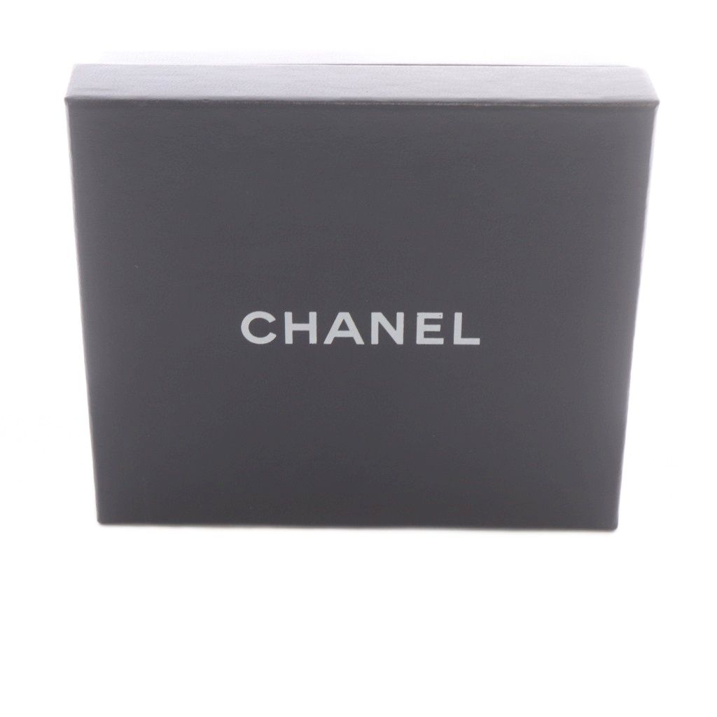 Chanel Wallet Trifold CC Logo Snap Caviar Leather Black — view 6
