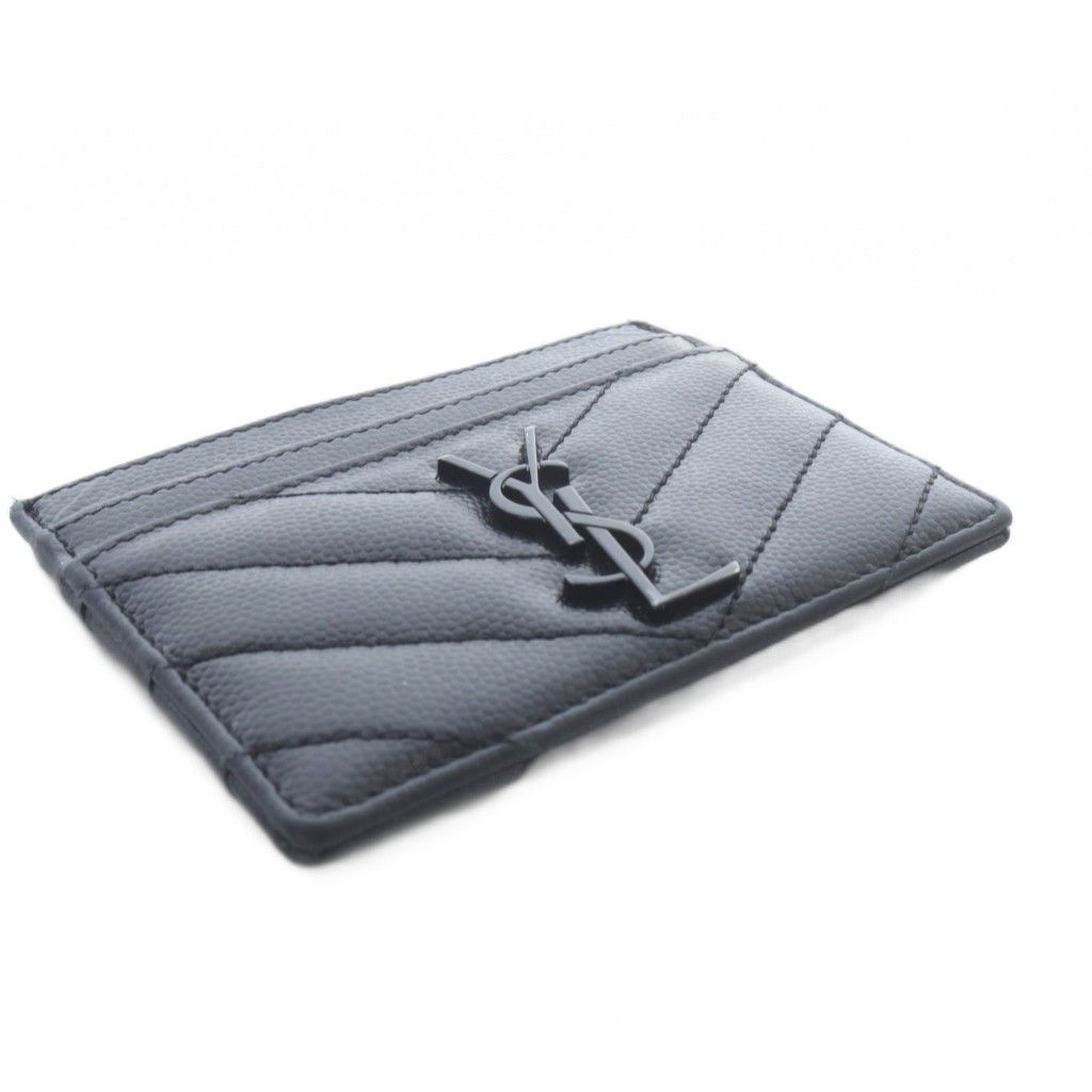 Saint Laurent Paris YSL Logo Fragment Case Black Shoulder Bag — view 3