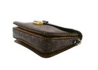 Louis Vuitton Handbag Pochette Metis Brown Monogram Reverse 2-Way Gold — view 6