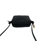 Loewe Vintage Anagram Logo Nappa Leather Mini Square Shoulder Bag Pochette Black — view 4