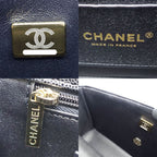 Chanel Top Handle Quilted Grained Calfskin BK GD — view 7