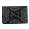 Gucci Card Case Maxi GG Black Leather