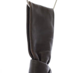 Bottega Veneta the Twist BV Triangle Handbag Leather Brown — view 5