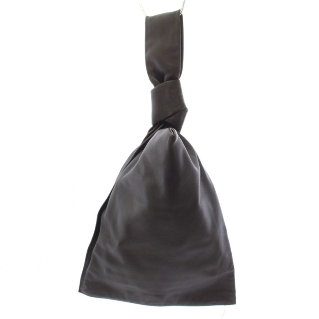 Bottega Veneta the Twist BV Triangle Handbag Leather Brown — view 2