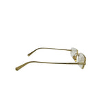 Louis Vuitton LV Comet Rectangle Metal Sunglasses Gold Eyewear — view 4