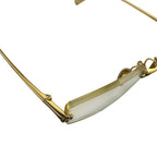 Louis Vuitton LV Comet Rectangle Metal Sunglasses Gold Eyewear — view 6