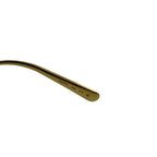 Louis Vuitton LV Comet Rectangle Metal Sunglasses Gold Eyewear — view 8