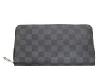 Louis Vuitton Zip Around Damier Graphite Zippy Organizer Wallet