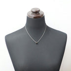 Hermes Necklace Mini Pop H Rocabar Black Silver H Logo Pendant — view 7