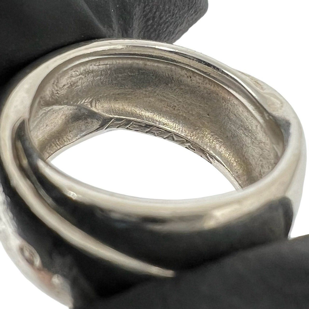 Hermes Vintage Ring 925 Sterling Silver — view 3