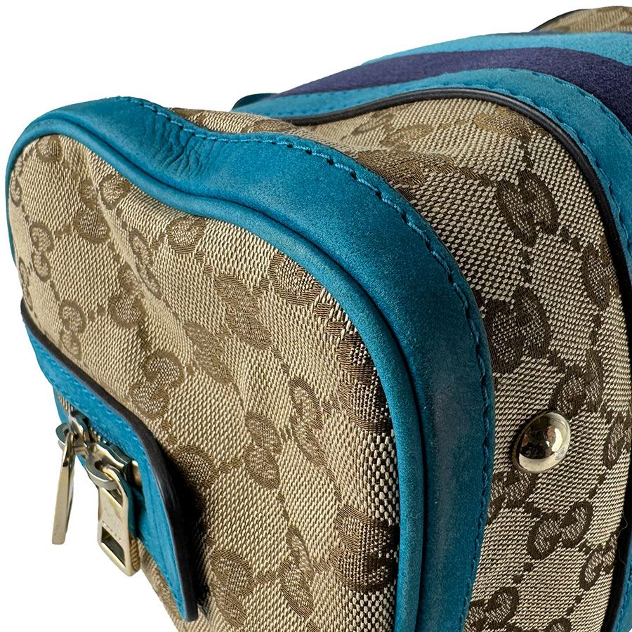 Gucci Shoulder Bag Blue — view 8