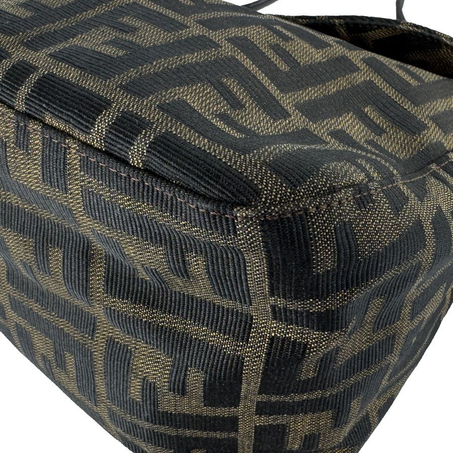 Fendi Handbag Zucca Brown — view 8