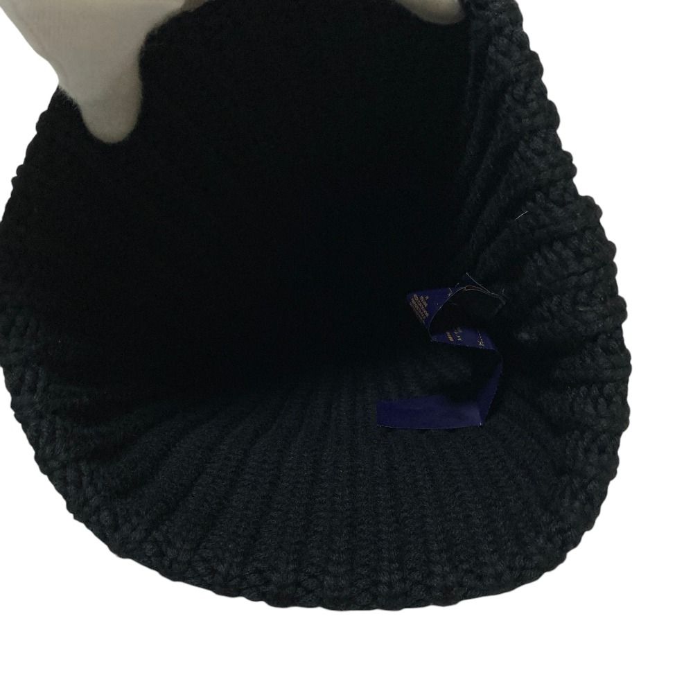 Louis Vuitton Beanie Epi Knit Cap Hat Black — view 6