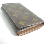 Louis Vuitton Portefeuille Tresor Compact Wallet Brown — view 3