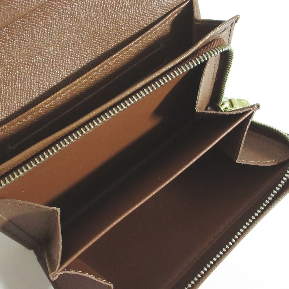 Louis Vuitton Portefeuille Tresor Compact Wallet Brown — view 6