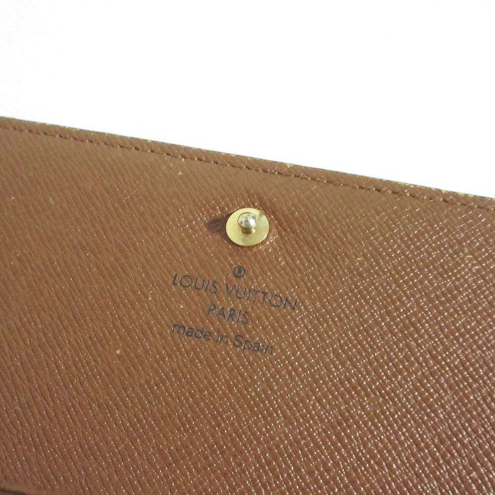 Louis Vuitton Portefeuille Tresor Compact Wallet Brown — view 7