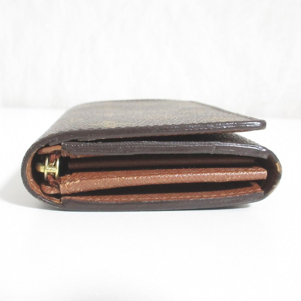 Louis Vuitton Portefeuille Tresor Compact Wallet Brown — view 4