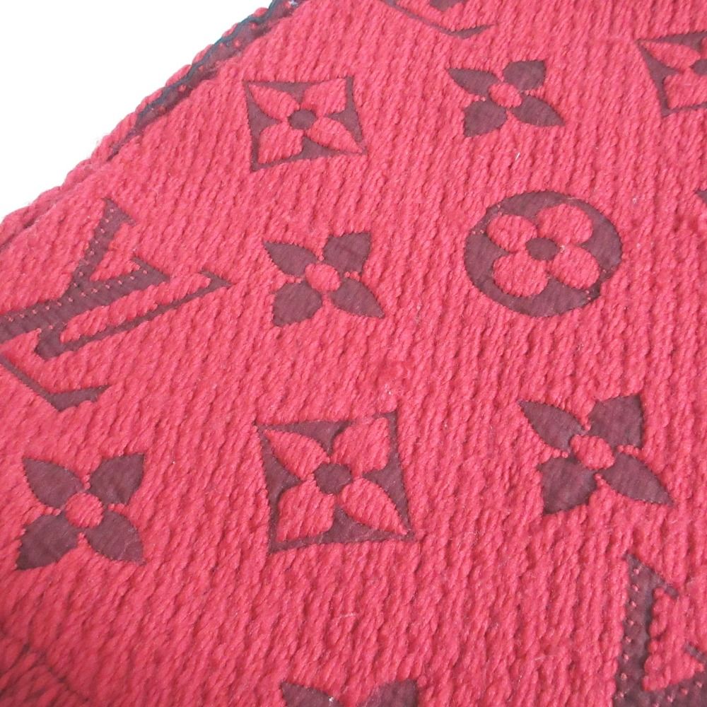 Louis Vuitton Logomania Scarf Silk Blend Monogram — view 6