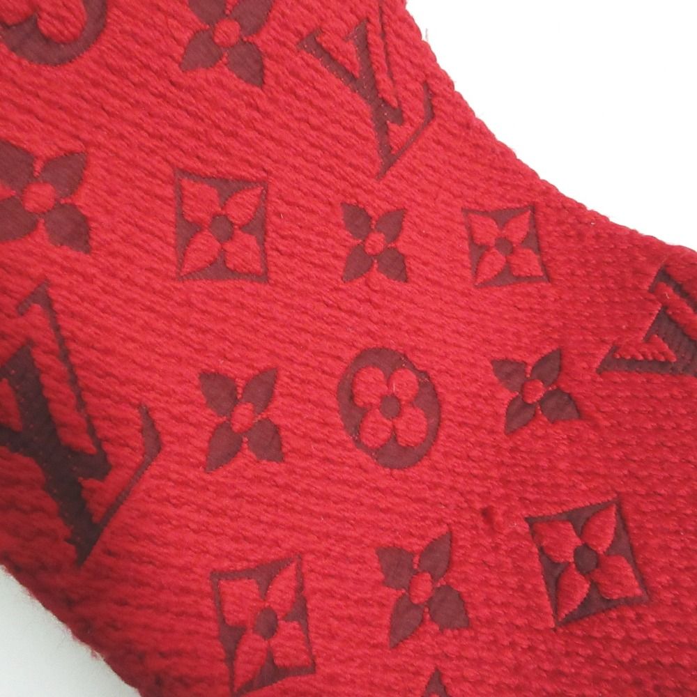 Louis Vuitton Logomania Scarf Silk Blend Monogram — view 8