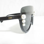 Fendi Cat Eye Sunglasses Eyewear S Black — view 6