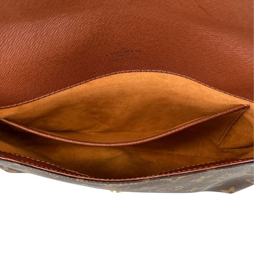 Louis Vuitton Musette Tango Short Monogram Shoulder Bag Brown — view 6
