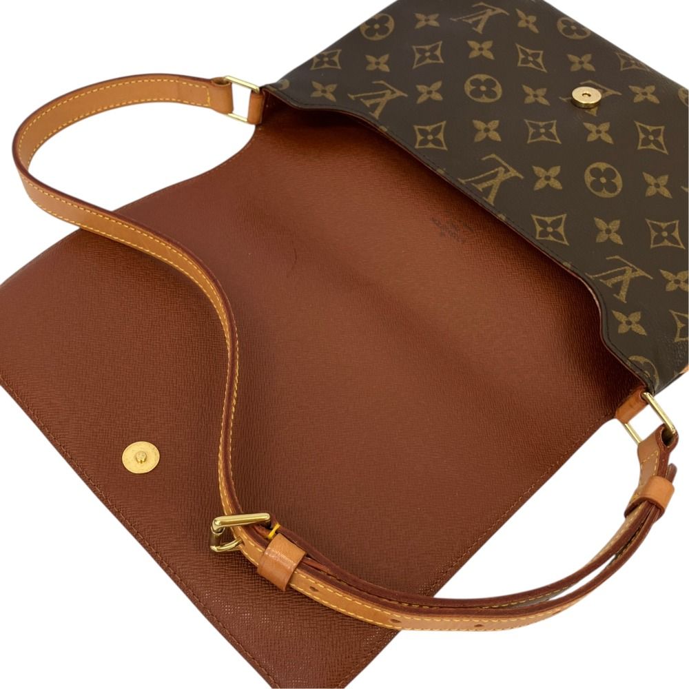 Louis Vuitton Musette Tango Short Monogram Shoulder Bag Brown — view 5