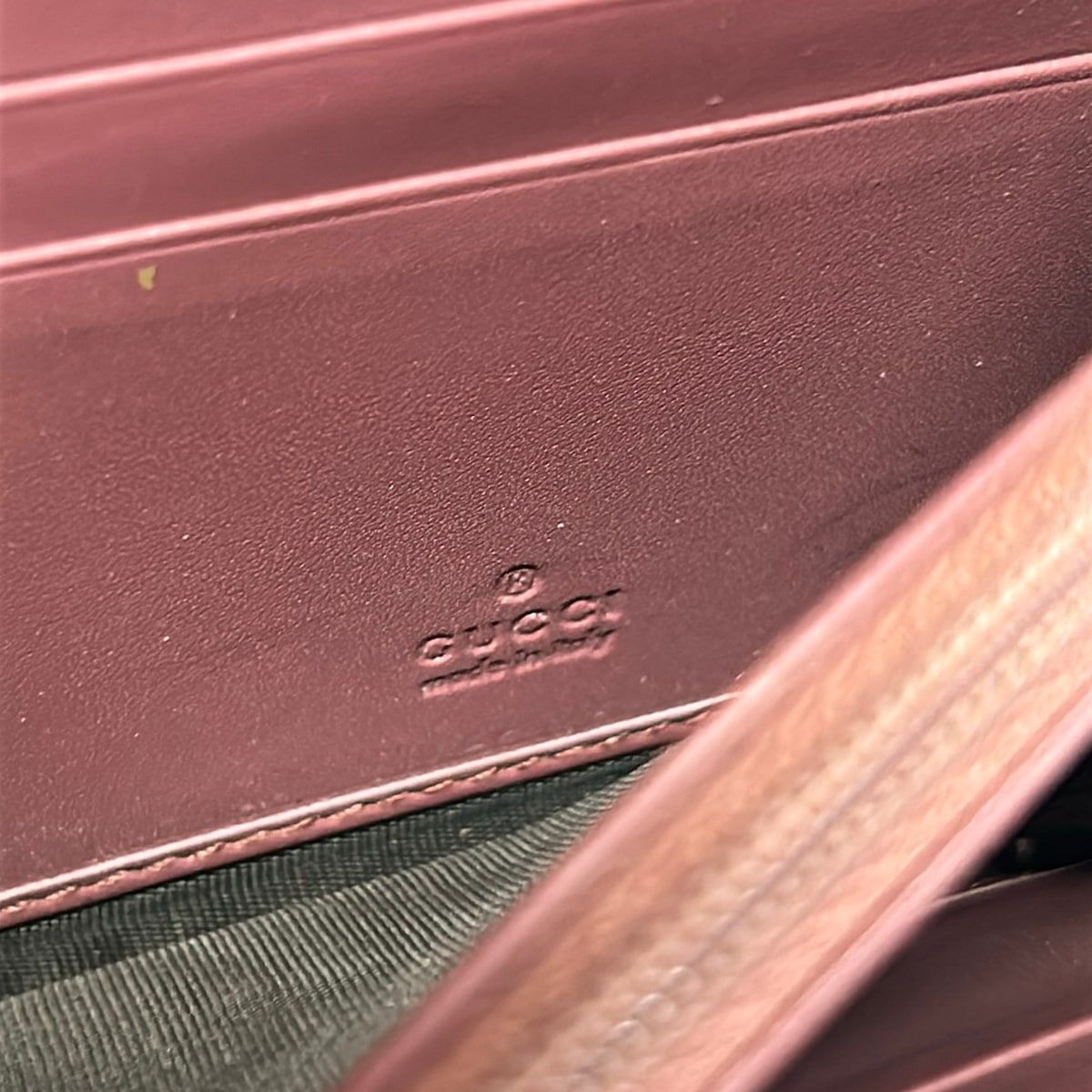 Gucci Wallet GG Blooms Beige Red Multi Floral Pattern — view 5