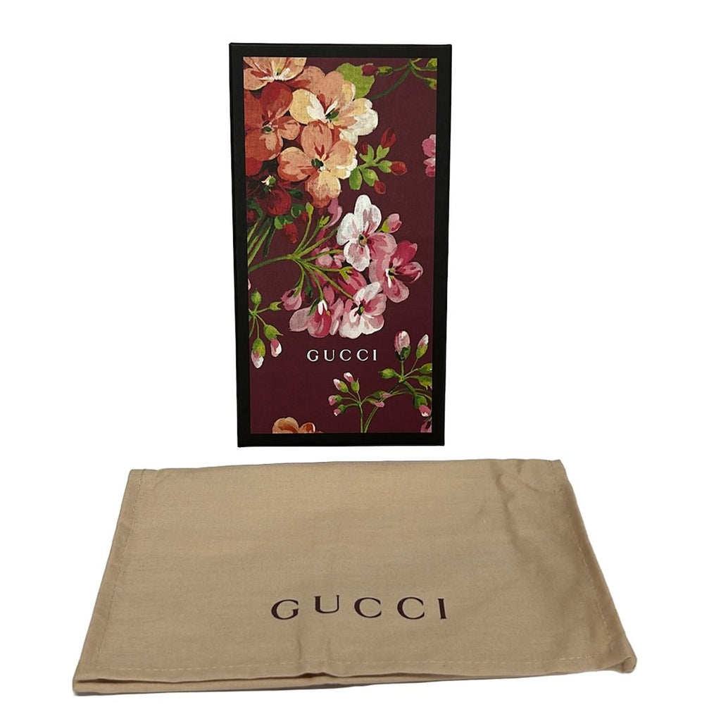 Gucci Wallet GG Blooms Beige Red Multi Floral Pattern — view 6