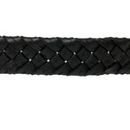Bottega Veneta Intrecciato Leather Belt Black — view 4