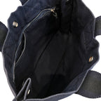 Hermes Fourre Tout PM Canvas Tote Bag Navy — view 8